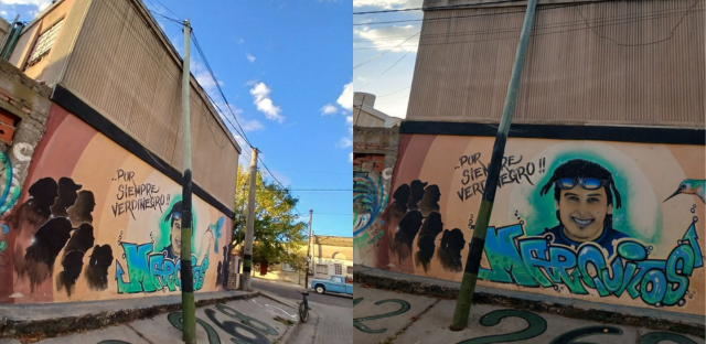 Ante el reclamo de los vecinos habló el presidente de la comisión de fomento del barrio 268 para que retiren un poste a punto de caerse