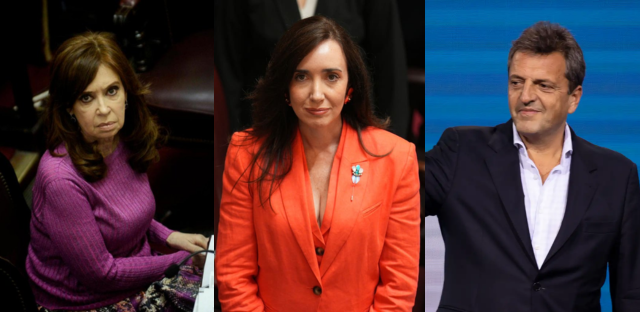 El Triángulo del Rechazo: Cristina, Villarruel y Massa lideran los índices de imagen negativa