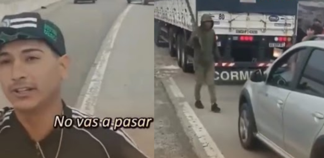 Tensión en el Triángulo de Bernal: Denuncian «peajes» ilegales, extorsión y ataques a conductores