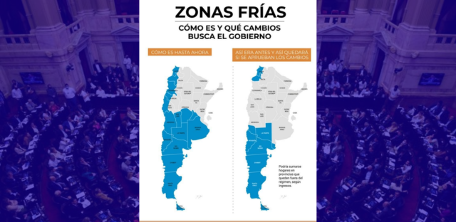 Viedma, Patagones y toda la Patagonia no sufriran cambios por la Ley de Zona Fría