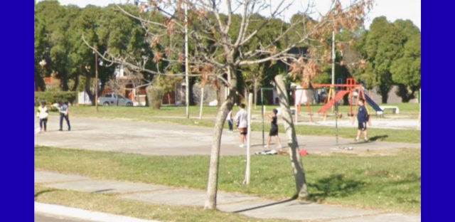 Patagones: Se llevaron un arco de la cancha que esta ubicada en el playon del barrio 268