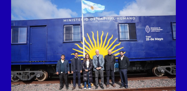 El Tren “25 de Mayo” vuelve a las vías: una apuesta a la asistencia federal y territorial